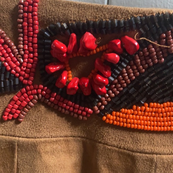 YruSha suede beaded vest - Picture 10 of 13